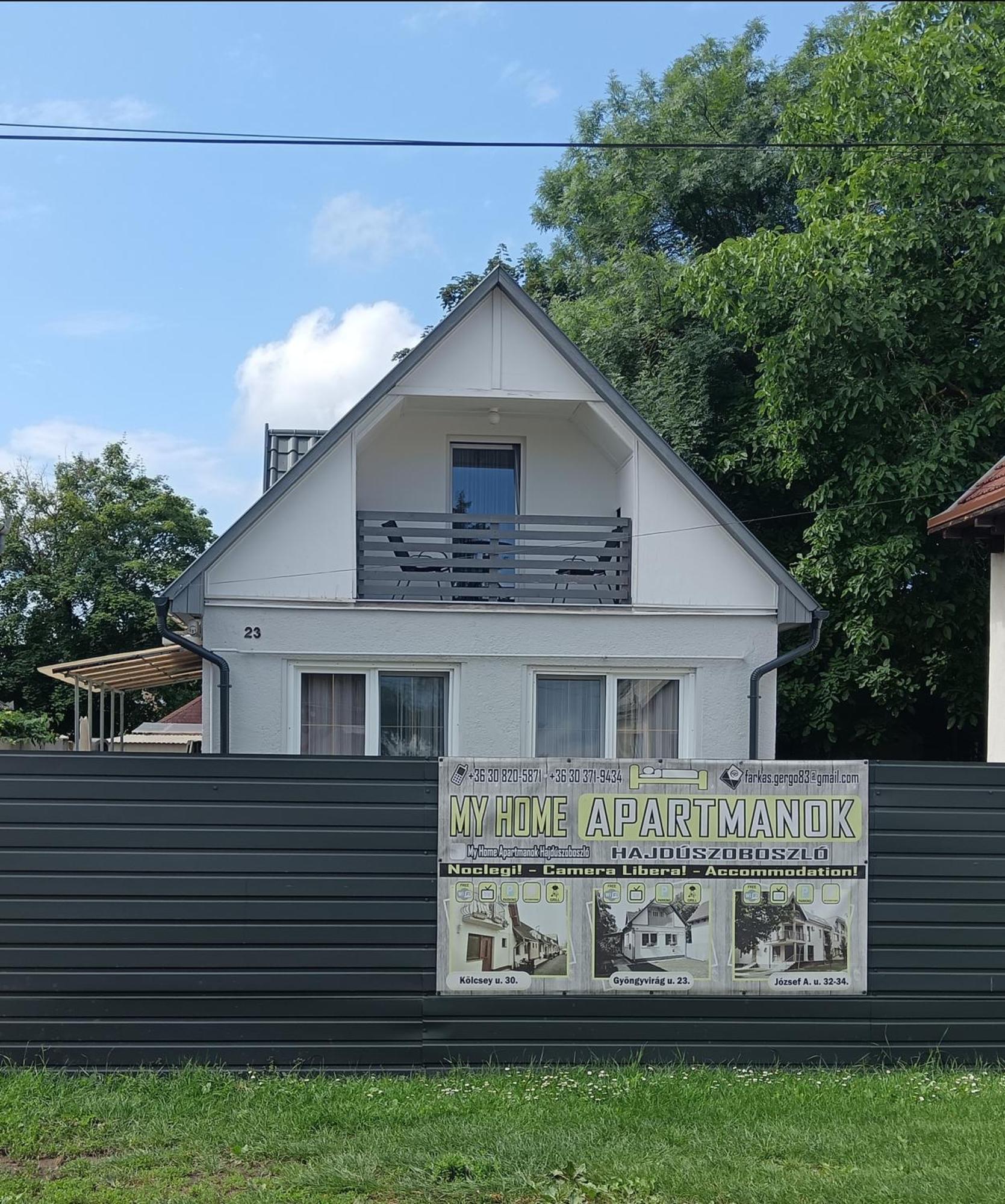 My Home Cibuka Apartman! Hajdúszoboszló Exteriör bild